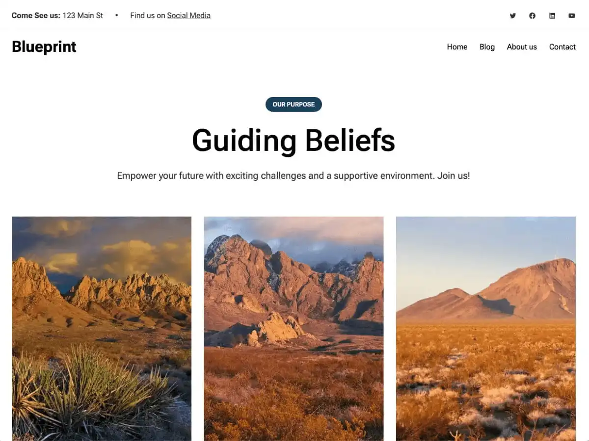 Sample website design 1